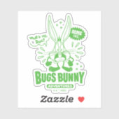 Smakelijke Retro BUGS BUNNY™ Sticker (Vel)