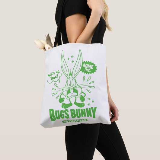 Smakelijke Retro BUGS BUNNY™ Tote Bag (Dichtbij)