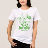 Smakelijke Retro BUGS BUNNY™ Tri-Blend Shirt (Voorkant)