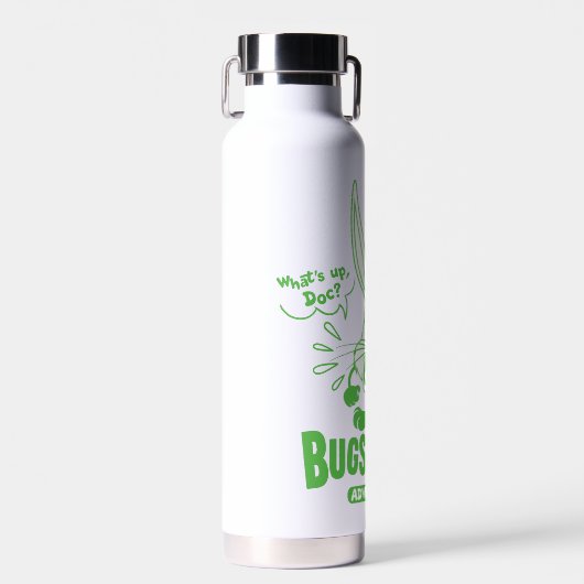 Smakelijke Retro BUGS BUNNY™ Waterfles (Voorkant)