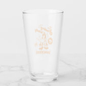 Smakelijke Retro DAFFY DUCK™ Glas (Achterkant)