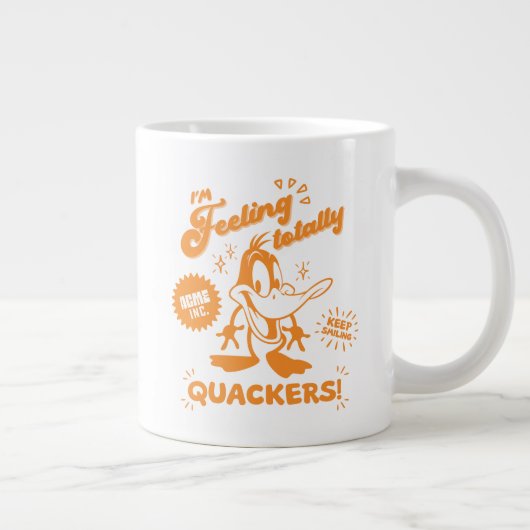 Smakelijke Retro DAFFY DUCK™ Grote Koffiekop (Rechts)