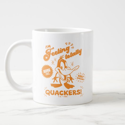 Smakelijke Retro DAFFY DUCK™ Grote Koffiekop (Links)