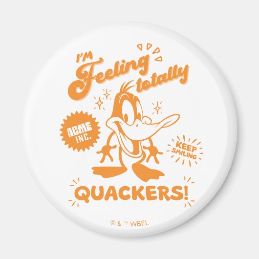 Smakelijke Retro DAFFY DUCK™ Magneet (Voorkant)