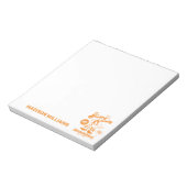 Smakelijke Retro DAFFY DUCK™ Notitieblok (Linkerzijde)