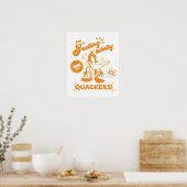 Smakelijke Retro DAFFY DUCK™ Poster (Keuken)