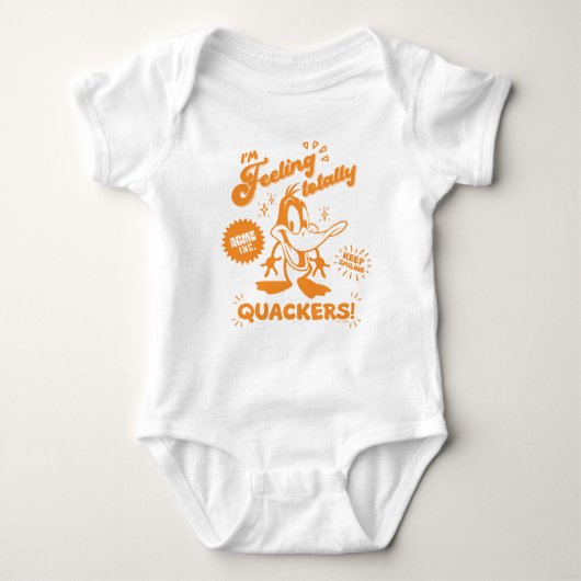 Smakelijke Retro DAFFY DUCK™ Romper (Voorkant)