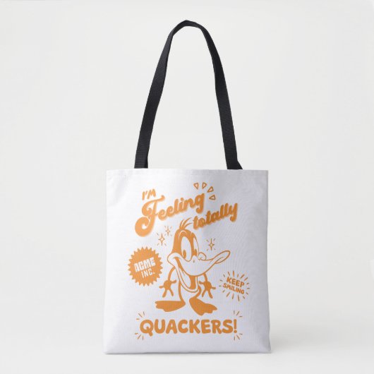 Smakelijke Retro DAFFY DUCK™ Tote Bag (Voorkant)