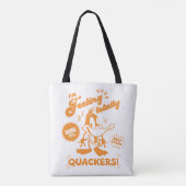 Smakelijke Retro DAFFY DUCK™ Tote Bag (Achterkant)