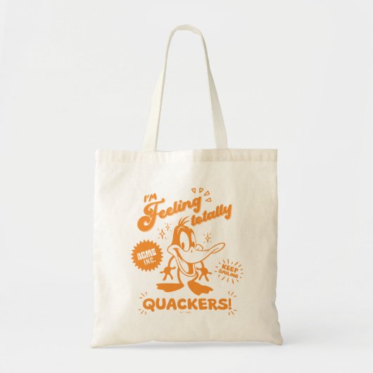 Smakelijke Retro DAFFY DUCK™ Tote Bag (Voorkant)