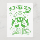 Smakelijke Retro MARVIN THE MARTIAN™ Briefkaart (Voorkant)