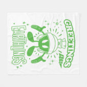 Smakelijke Retro MARVIN THE MARTIAN™ Fleece Deken (Voorkant (Horizontaal))