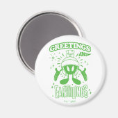 Smakelijke Retro MARVIN THE MARTIAN™ Magneet (Voorkant / Achterkant)