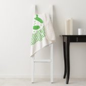 Smakelijke Retro MARVIN THE MARTIAN™ Sherpa Deken (In situ)