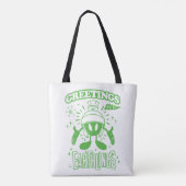 Smakelijke Retro MARVIN THE MARTIAN™ Tote Bag (Achterkant)