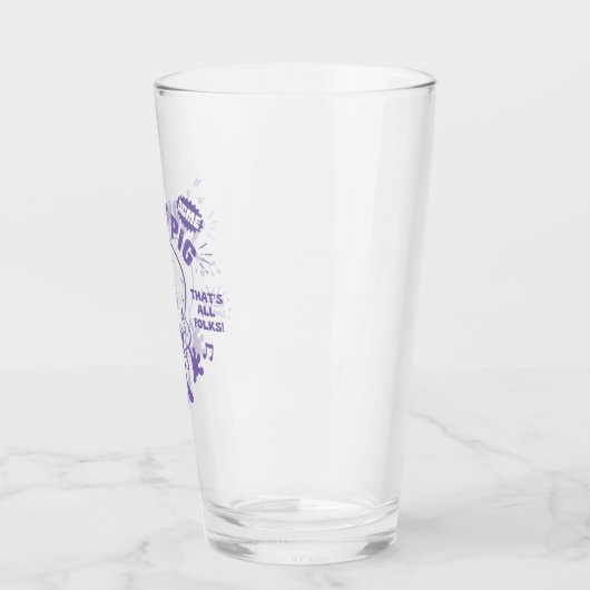 Smakelijke Retro Porky Pig Glas (Links)