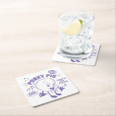 Smakelijke Retro Porky Pig Kartonnen Onderzetters (Insitu)