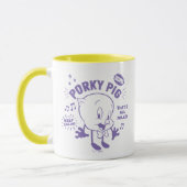 Smakelijke Retro Porky Pig Mok (Links)