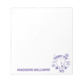 Smakelijke Retro Porky Pig Notitieblok (Voorkant)