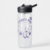 Smakelijke Retro Porky Pig Waterfles (Links)