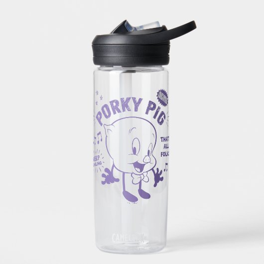 Smakelijke Retro Porky Pig Waterfles (Links)