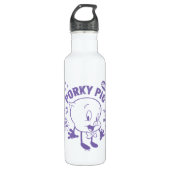 Smakelijke Retro Porky Pig Waterfles (Voorkant)