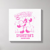 Smakelijke Retro SYLVESTER™ Canvas Afdruk (Voorkant)
