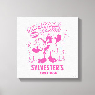 Smakelijke Retro SYLVESTER™ Canvas Afdruk