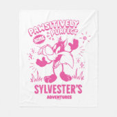 Smakelijke Retro SYLVESTER™ Fleece Deken (Voorkant)