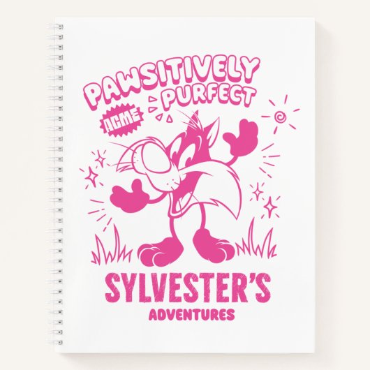 Smakelijke Retro SYLVESTER™ Notitieboek (Voorkant)