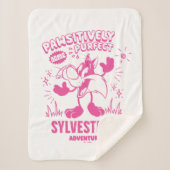 Smakelijke Retro SYLVESTER™ Sherpa Deken (Voorkant)