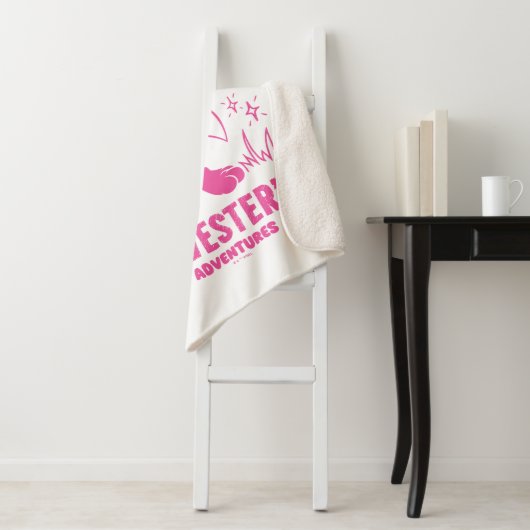 Smakelijke Retro SYLVESTER™ Sherpa Deken (In situ)