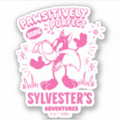 Smakelijke Retro SYLVESTER™ Sticker (Voorkant)