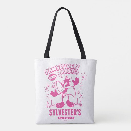 Smakelijke Retro SYLVESTER™ Tote Bag (Achterkant)