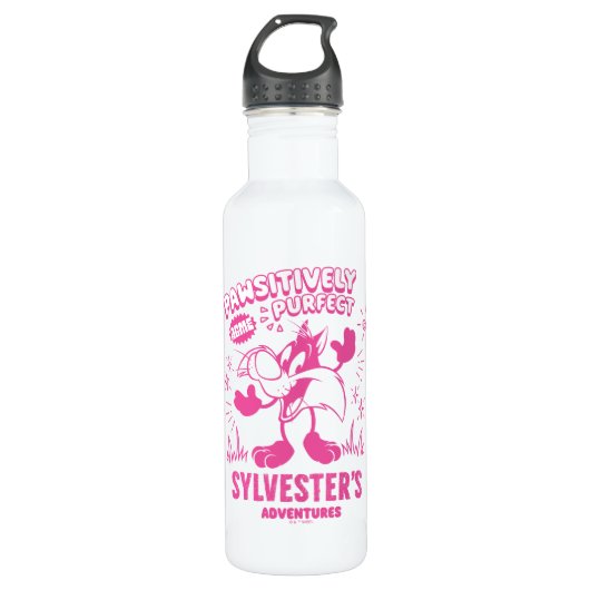 Smakelijke Retro SYLVESTER™ Waterfles (Voorkant)