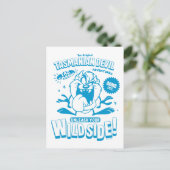 Smakelijke Retro TAZ™ Briefkaart (Staand voorkant)