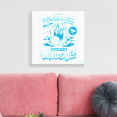 Smakelijke Retro TAZ™ Canvas Afdruk (Insitu (Woonkamer))