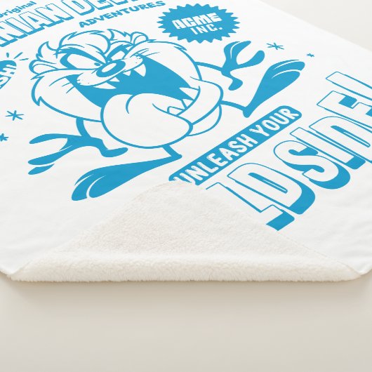 Smakelijke Retro TAZ™ Sherpa Deken (3/4)