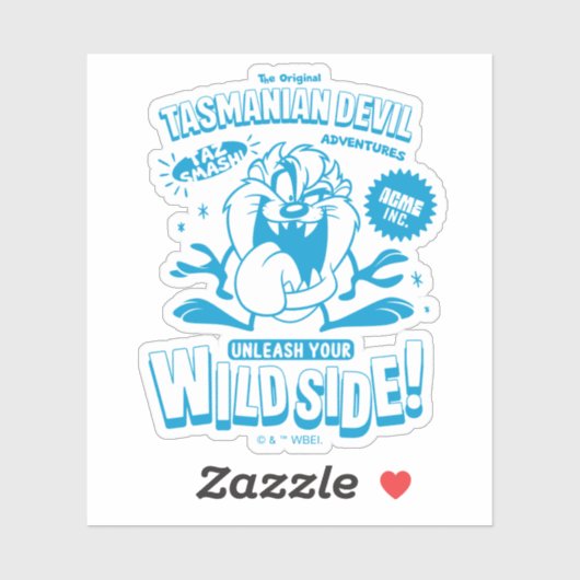 Smakelijke Retro TAZ™ Sticker (Vel)