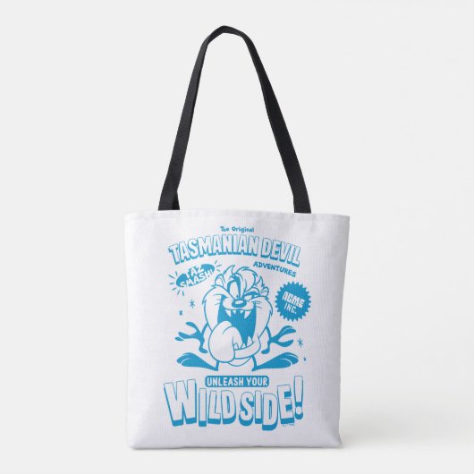 Smakelijke Retro TAZ™ Tote Bag (Achterkant)