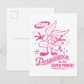 Smakelijke Retro WILE E. COYOTE™ Briefkaart (Voorkant / Achterkant)