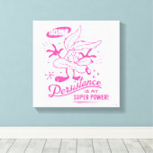 Smakelijke Retro WILE E. COYOTE™ Canvas Afdruk (Insitu (Houten vloer))