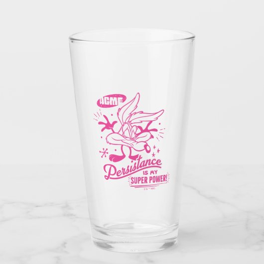 Smakelijke Retro WILE E. COYOTE™ Glas (Voorkant)