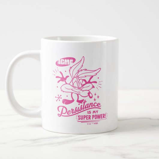 Smakelijke Retro WILE E. COYOTE™ Grote Koffiekop (Links)