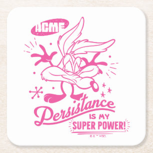 Smakelijke Retro WILE E. COYOTE™ Kartonnen Onderzetters