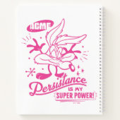 Smakelijke Retro WILE E. COYOTE™ Notitieboek (Achterkant)