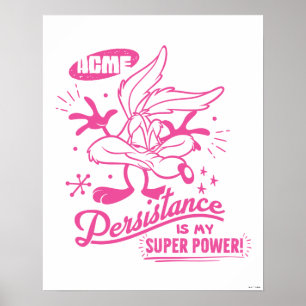 Smakelijke Retro WILE E. COYOTE™ Poster