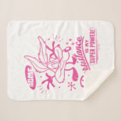 Smakelijke Retro WILE E. COYOTE™ Sherpa Deken (Voorkant (horizontaal))