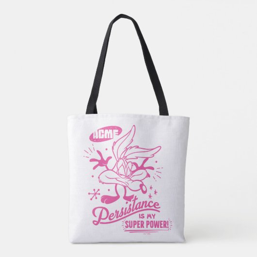 Smakelijke Retro WILE E. COYOTE™ Tote Bag (Achterkant)