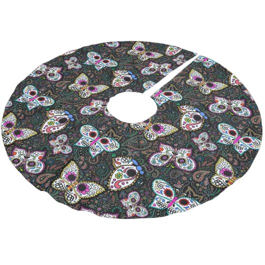 smakelijke roze vlinder kerstboomrok kerstboom rok (Gekanteld)